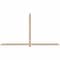 Ekena Millwork Eugene Smooth Timber Gable Bracket, Douglas Fir, 108"W x 58"H x 1 1/2"D x 3 1/2"F, 13/12 Pitch GBW108X58X0204EUG00SDF - alternate 1